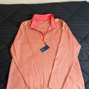 Maelreg Men's Salmon Quarter-Zip Pullover